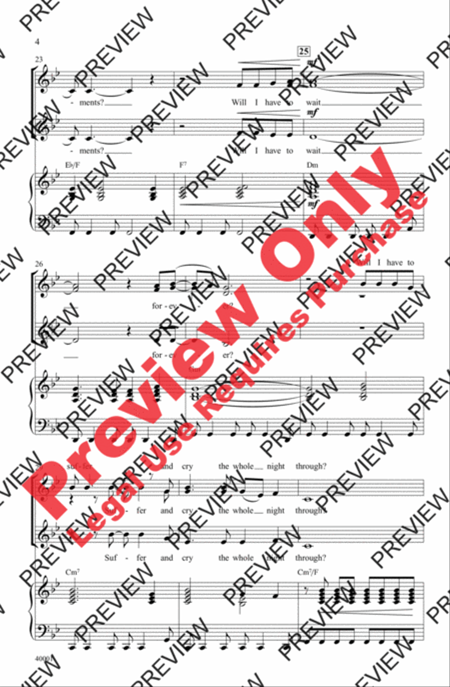 When Will I See You Again - SoundTrax CD (CD only) Choir scores gallery preview page 4