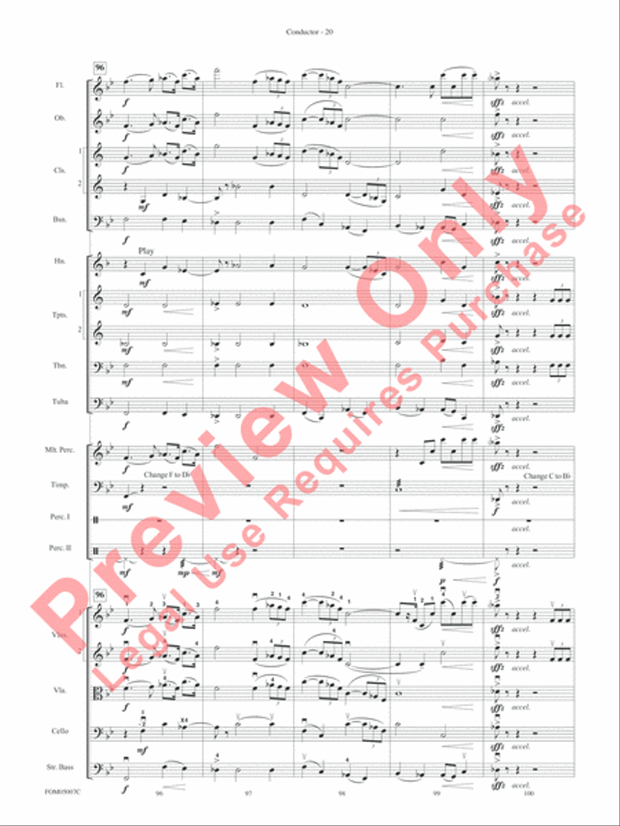 Selections from Star Wars: Episode III Revenge of the Sith Full Orchestra scores gallery preview page 23