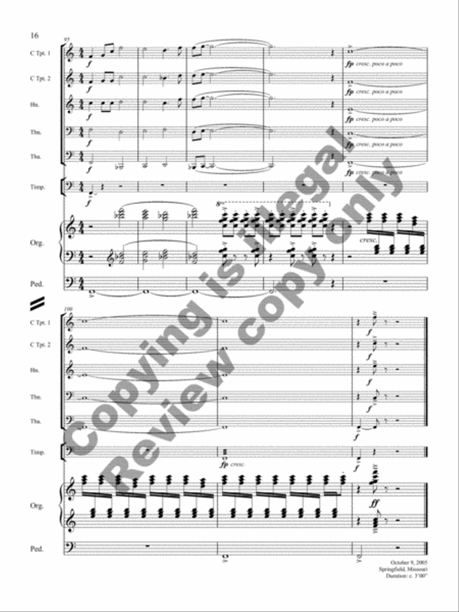 Flourishes Horn scores gallery preview page 20