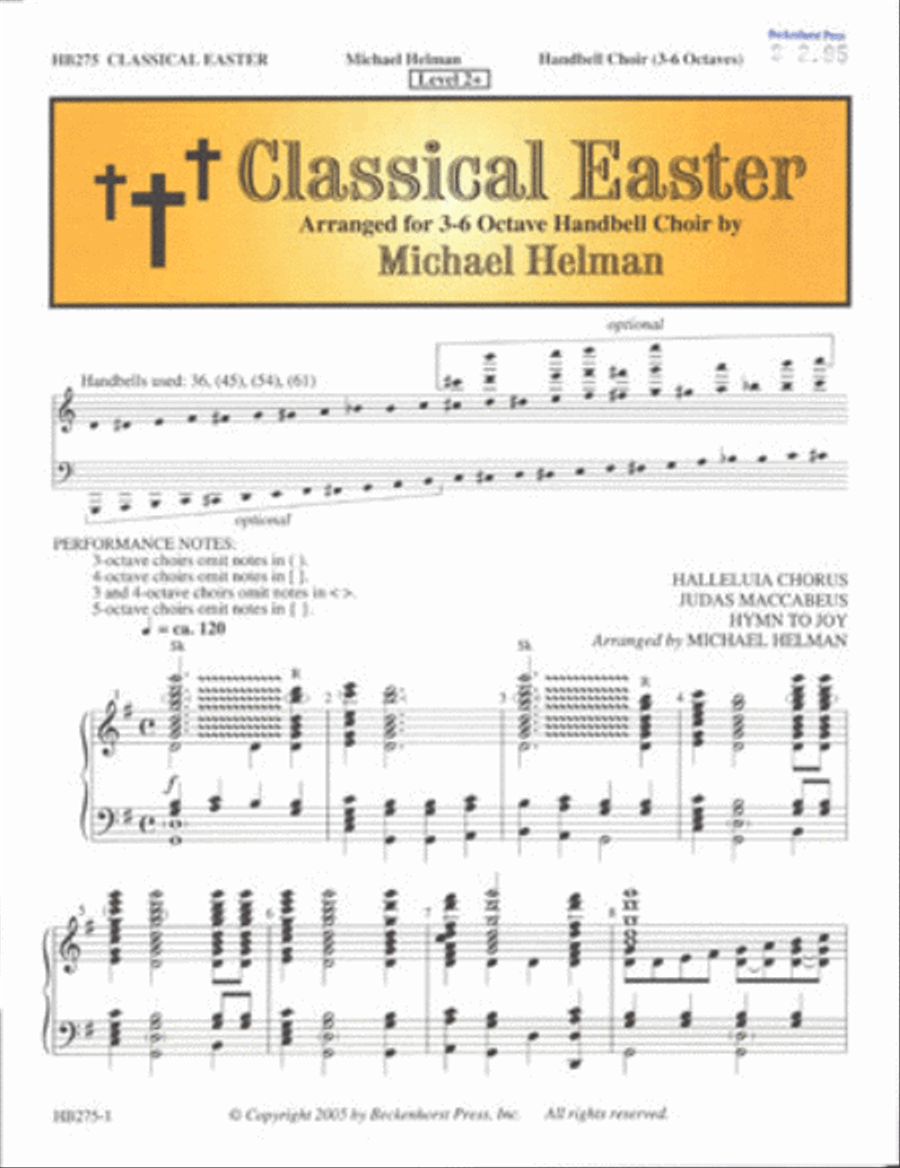 Classical Easter - 3-6 octaves 5-Octaves scores gallery preview page 1