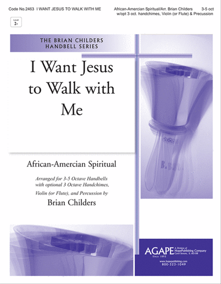I Want Jesus to Walk with Me 5-Octaves scores gallery preview page 1