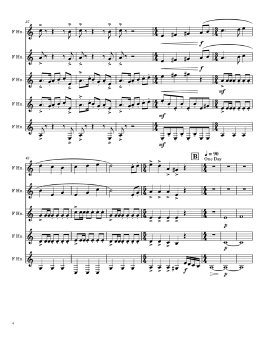 Pirates Of The Caribbean Pirates Of The Caribbean Brass Ensemble scores gallery preview page 4