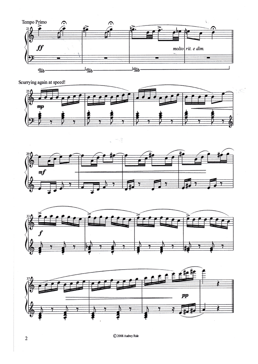 The Pied Piper Piano Solo scores gallery preview page 2