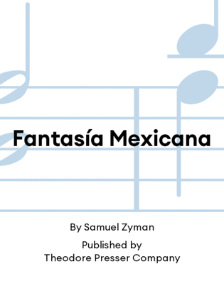 Book cover for Fantasía Mexicana