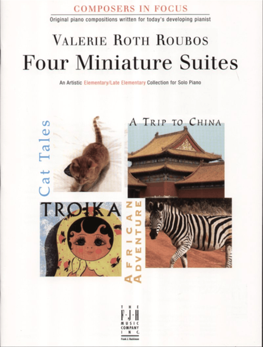 Four Miniature Suites Easy Piano scores gallery preview page 1