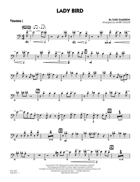 Lady Bird - Trombone 1