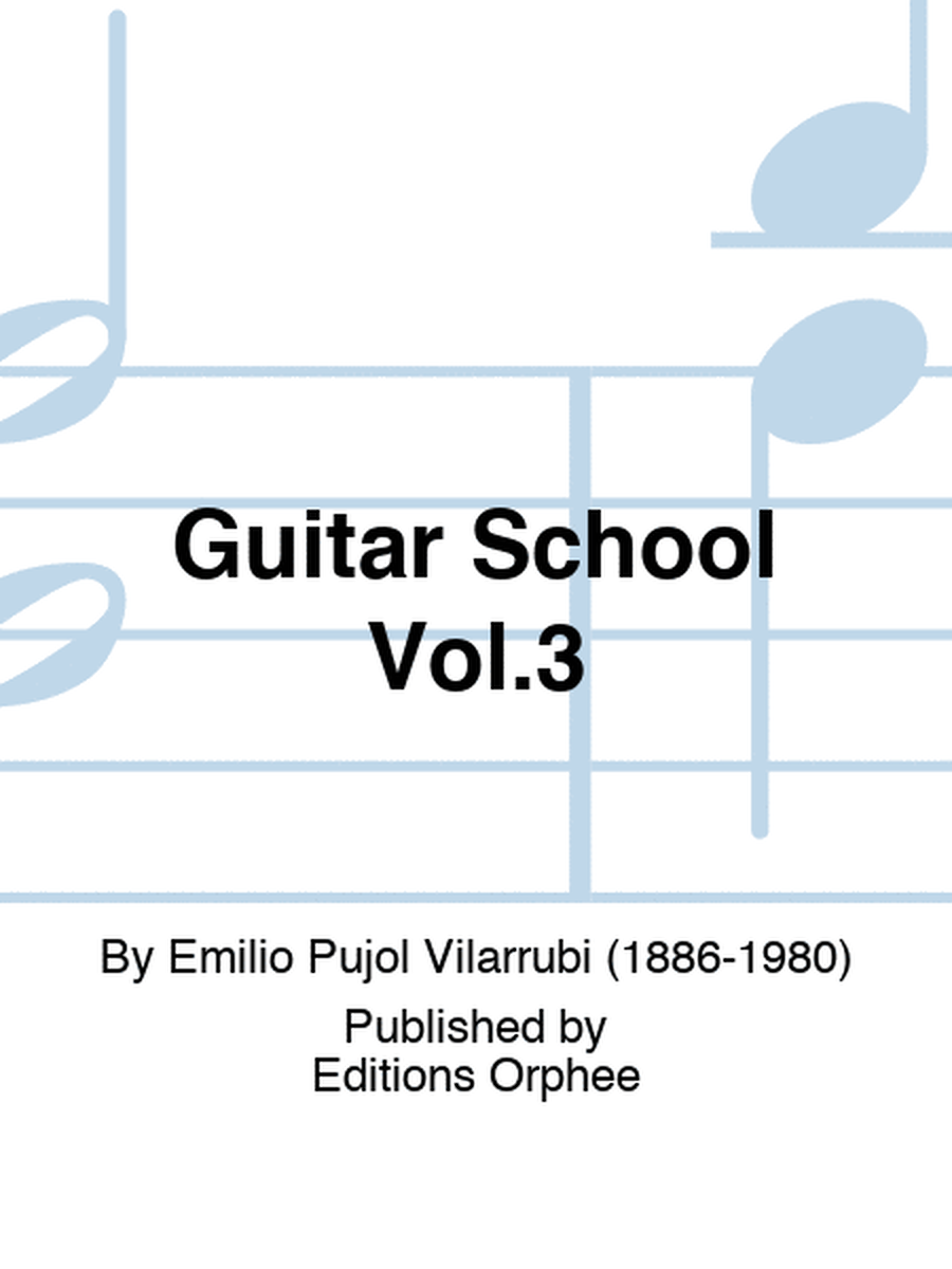 Guitar School Vol.3
