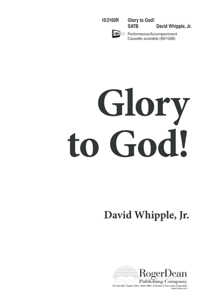 Glory to God! image number null