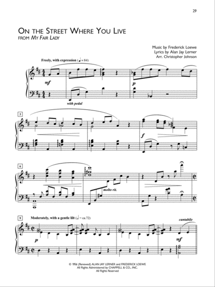 <br>Sheet music extract