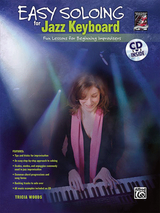 Book cover for Easy Soloing for Jazz Keyboard