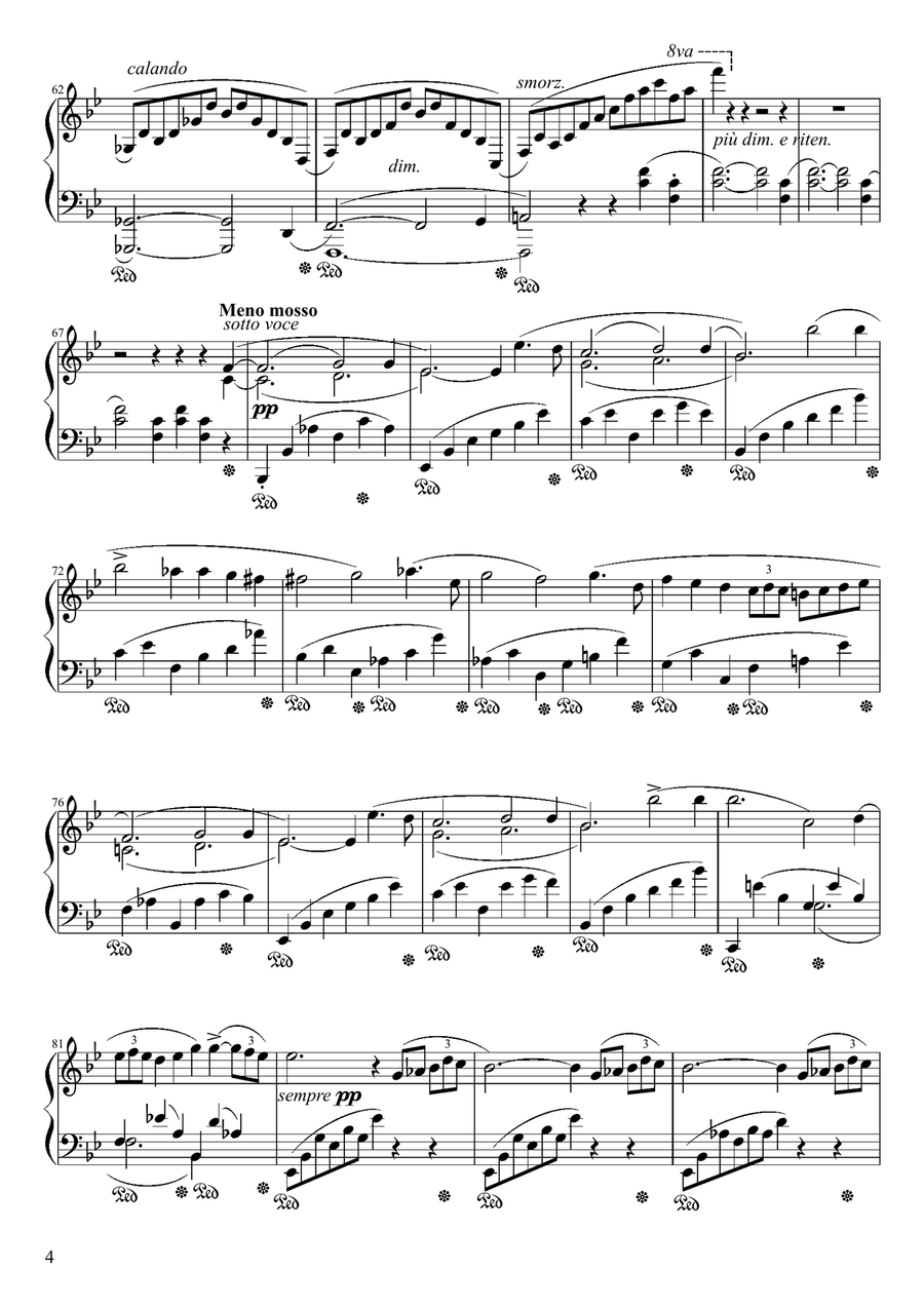 Chopin Ballade No 1 Chopin Ballade No 1 Piano Solo scores gallery preview page 4