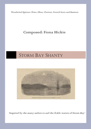 Book cover for Storm Bay Shanty