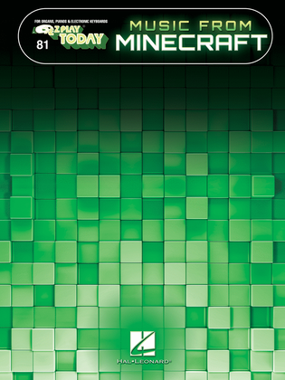 Book cover for Music from the Video Game Series Minecraft