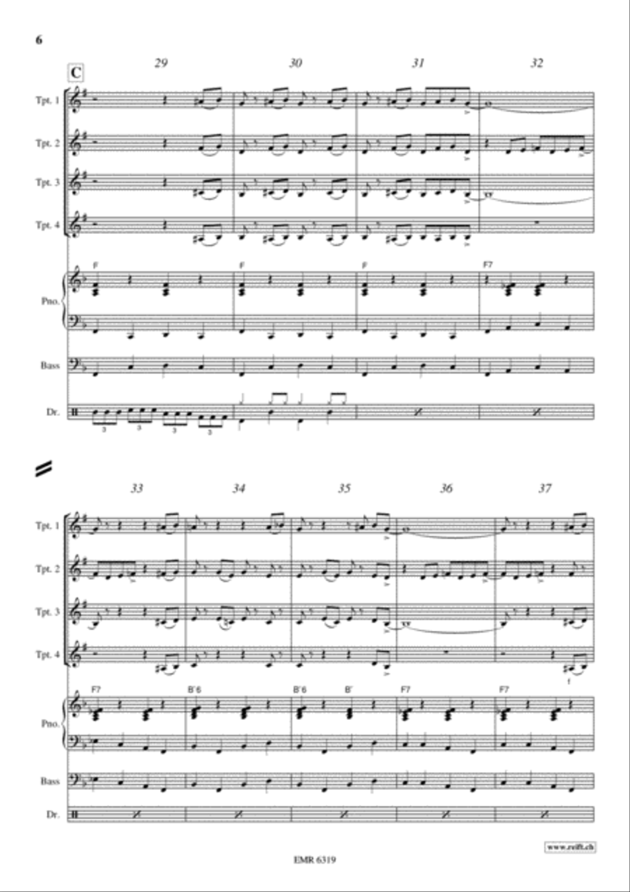 St. Louis Blues Trumpet scores gallery preview page 6