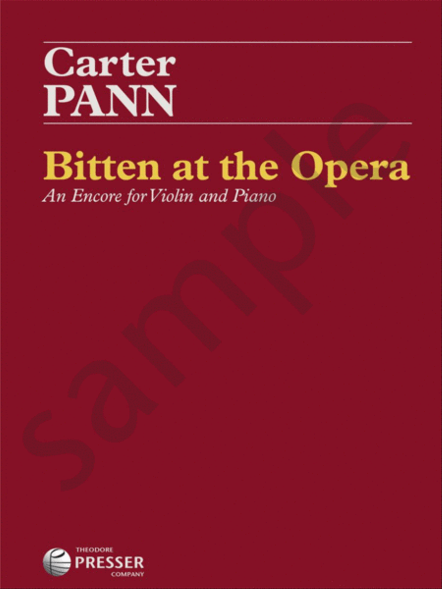 Bitten at the Opera Chamber Music scores gallery preview page 2