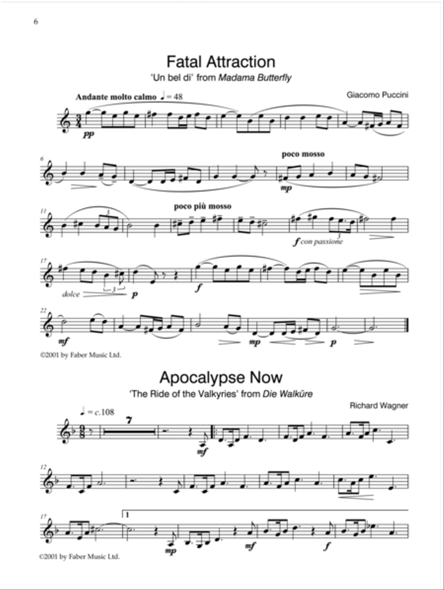 Cult Classics for Clarinet Clarinet Solo scores gallery preview page 4