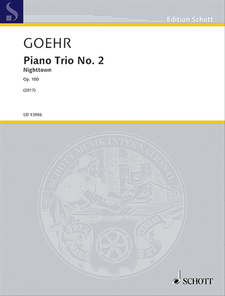 Piano Trio No. 2 Piano Trio scores gallery preview page 1