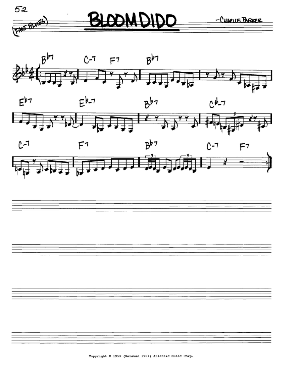 Bloomdido C Instrument scores gallery preview page 1