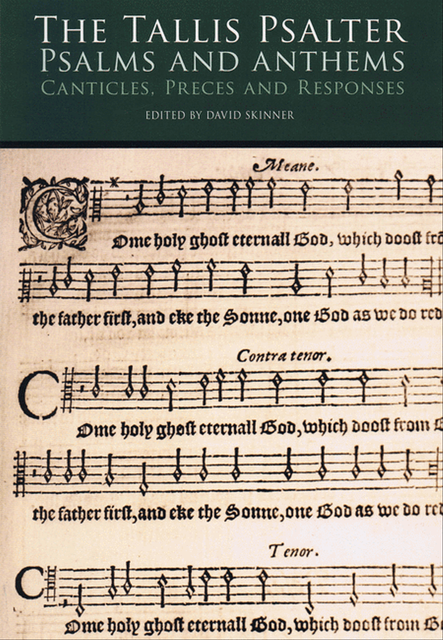 The Tallis Psalter – Psalms and Anthems 4-Part scores gallery preview page 1