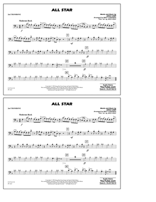 All Star (arr. Matt Conaway) - 2nd Trombone