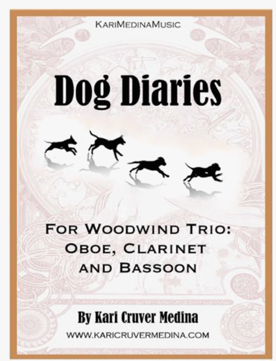 Dog Diaries - for Woodwind Trio image number null