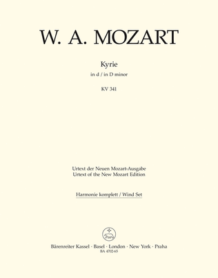 Kyrie d minor, KV 341 (368a)
