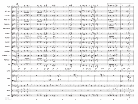 Moten Swing (arr. Rick Stitzel) - Conductor Score (Full Score)
