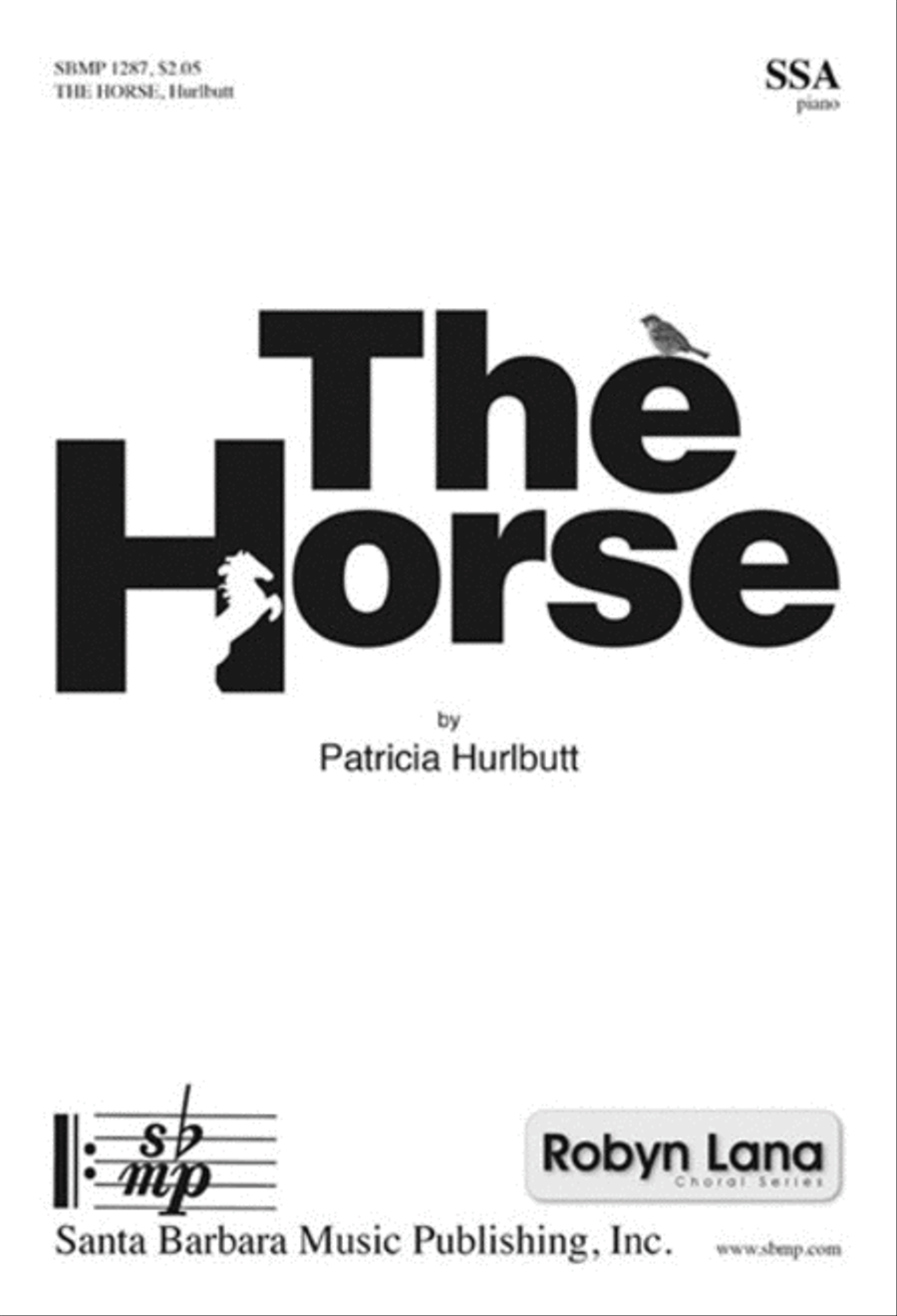 Book cover for The Horse - SSA Octavo