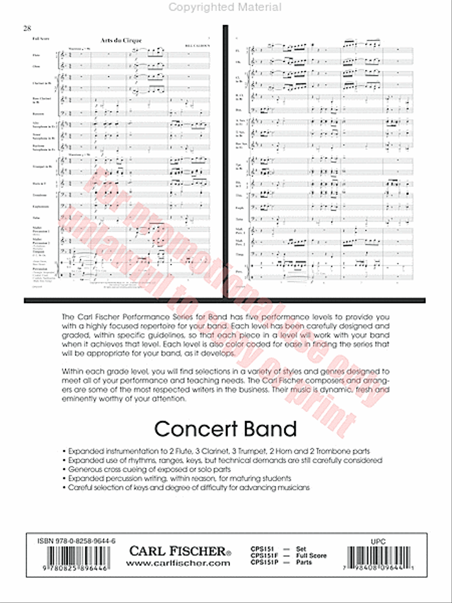 Jumpstart Concert Band scores gallery preview page 29