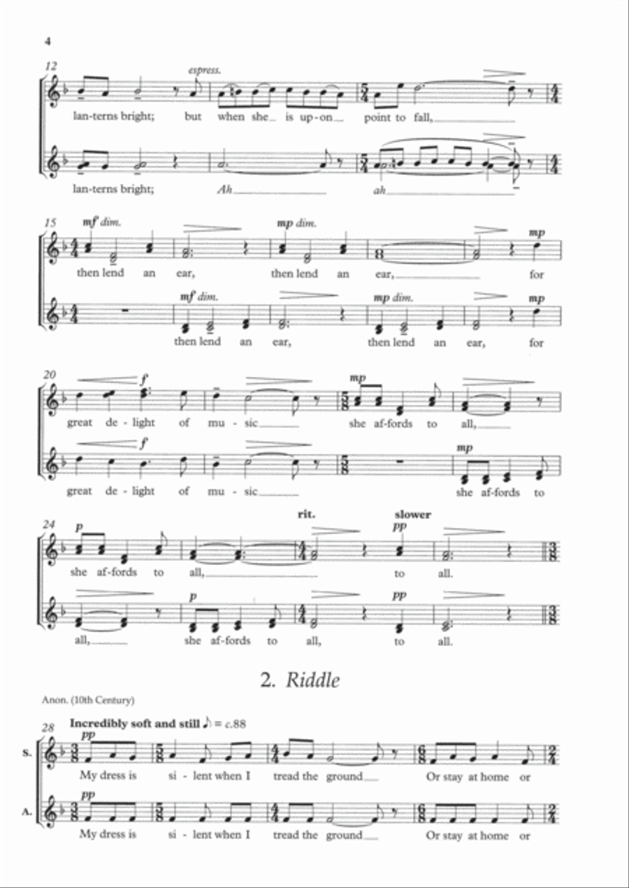 Swansongs Swansongs SSAA scores gallery preview page 3