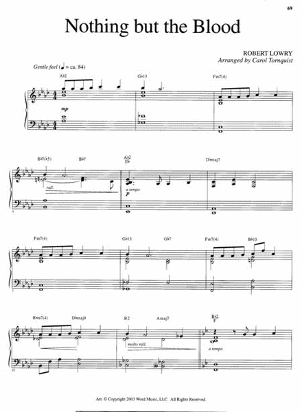 33 Contemporary Hymns - Piano Solo