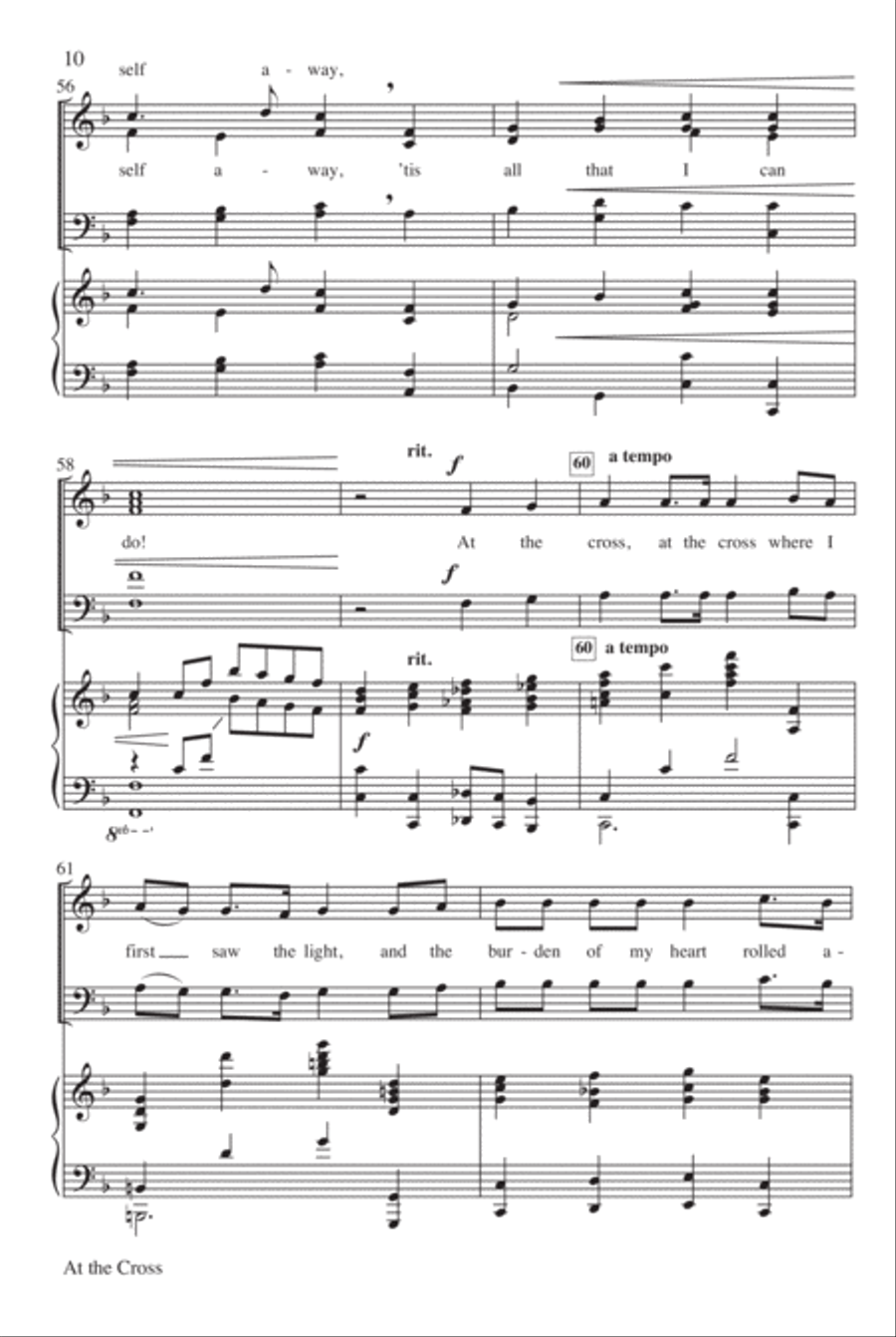 At the Cross At the Cross 4-Part scores gallery preview page 11