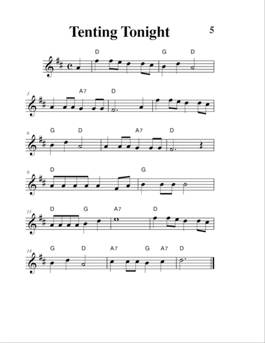 Tinwhistle Tunes Made Easy Easy Piano scores gallery preview page 6