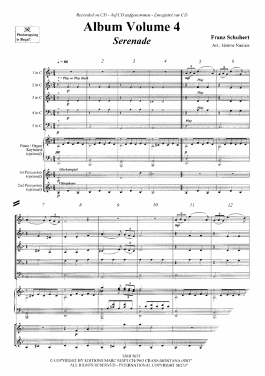 Album Volume 4 Brass Band scores gallery preview page 3