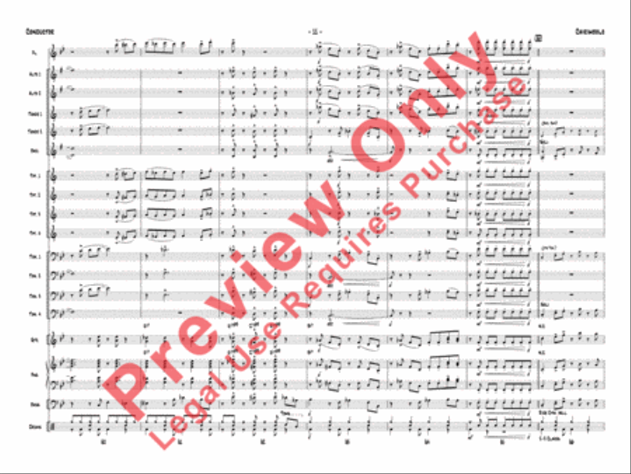 Chirimbolo Jazz Ensemble scores gallery preview page 14