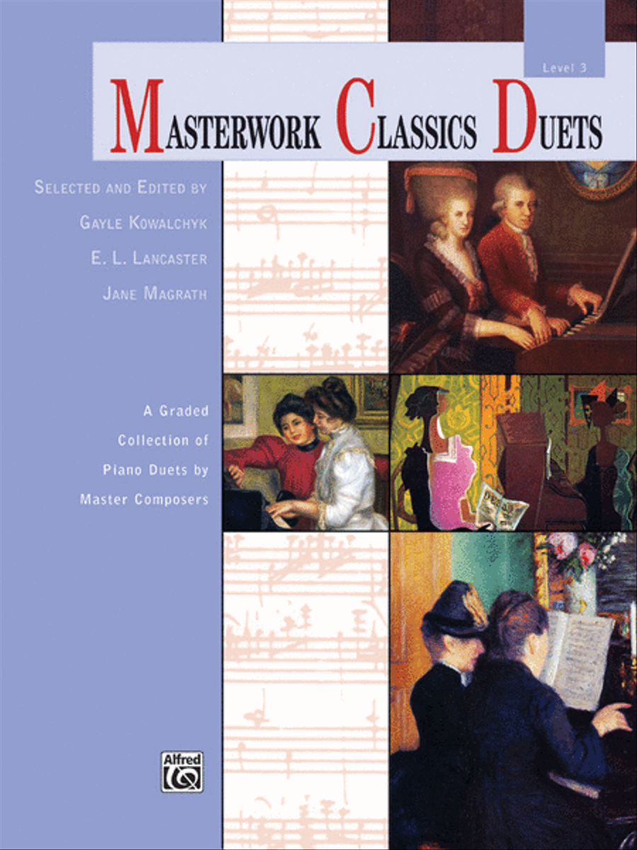 Masterwork Classics Duets, Level 3 Small Ensemble scores gallery preview page 1