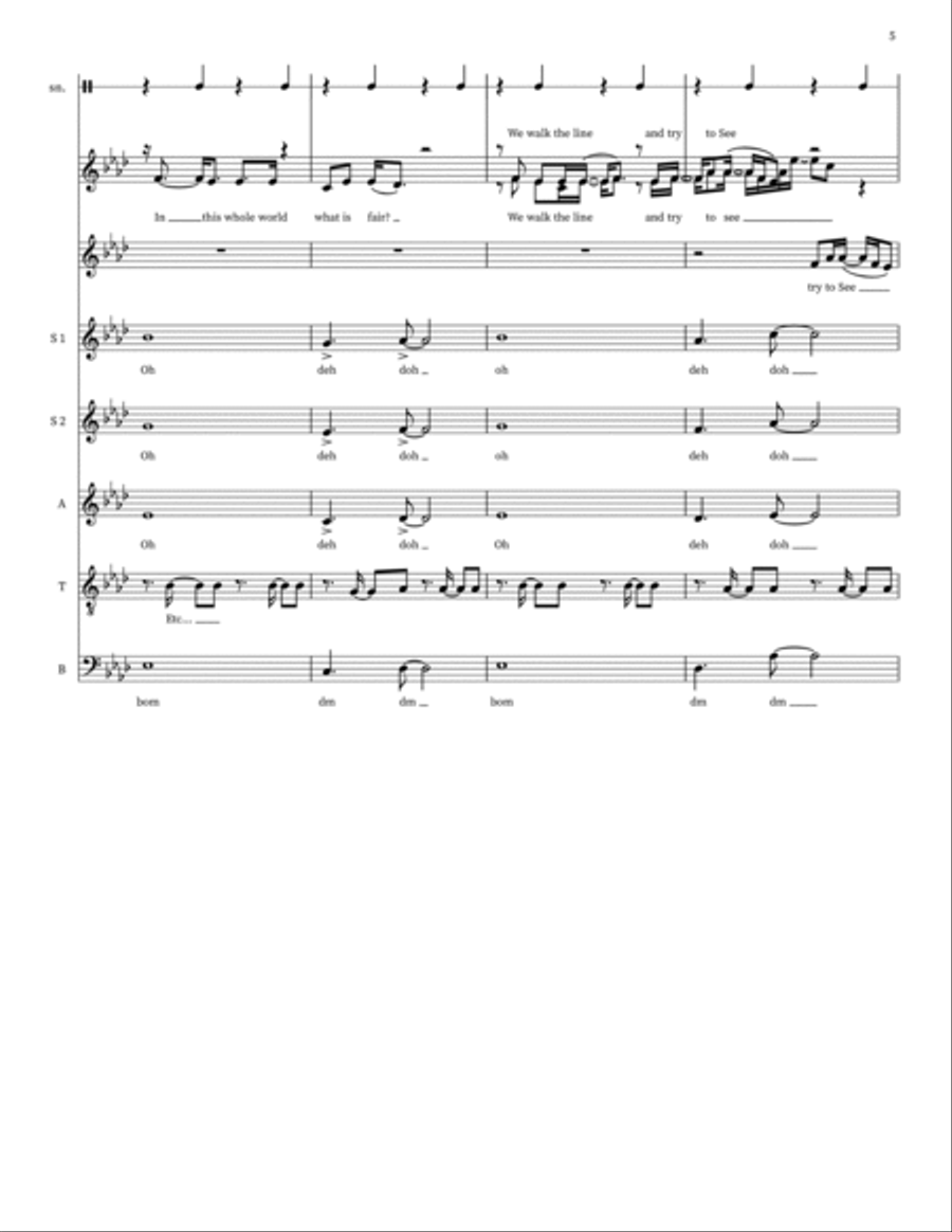Higher Love Small Ensemble scores gallery preview page 5
