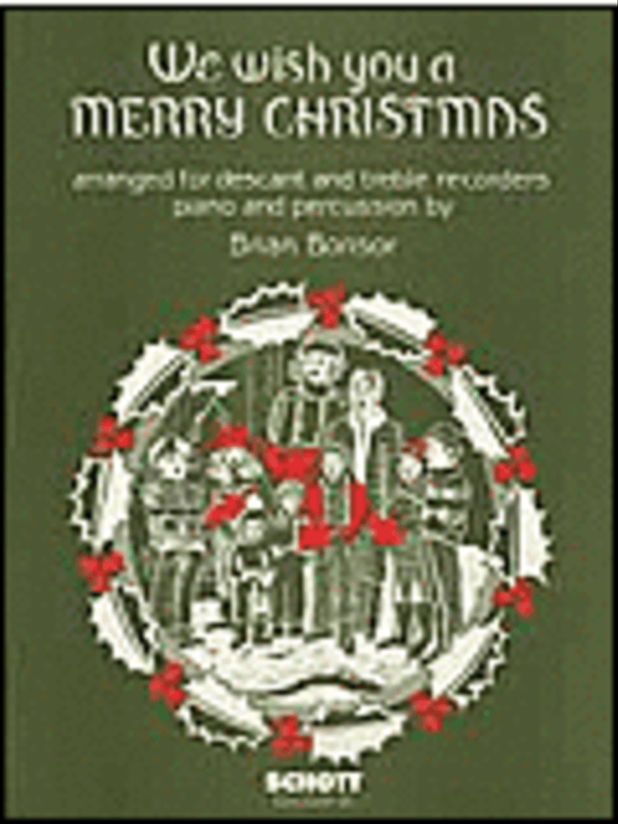 We Wish You a Merry Christmas Recorder scores gallery preview page 1