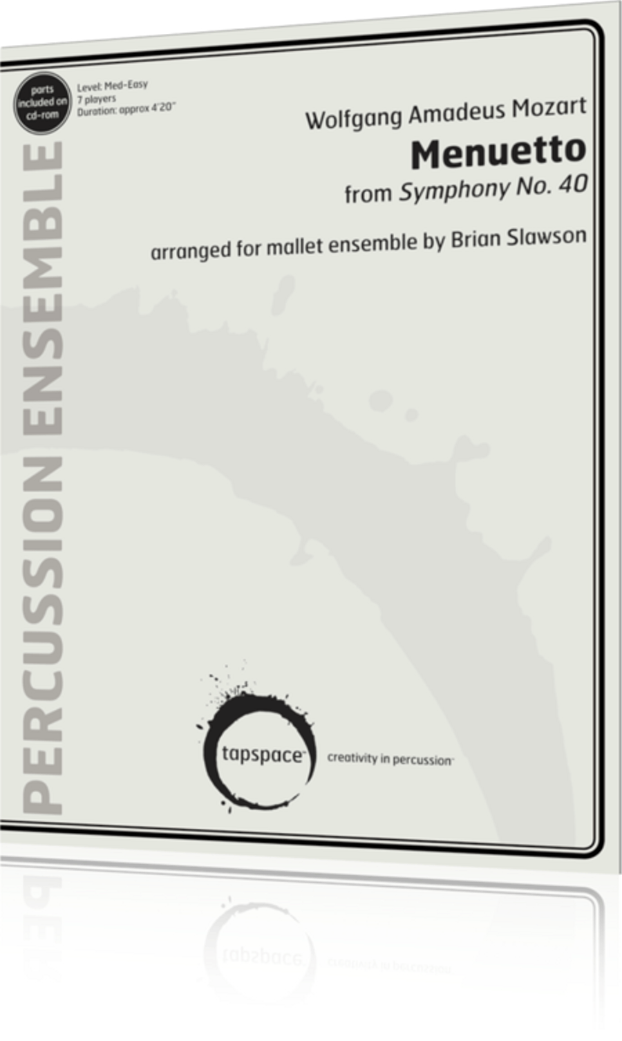 Menuetto Percussion Ensemble scores gallery preview page 1