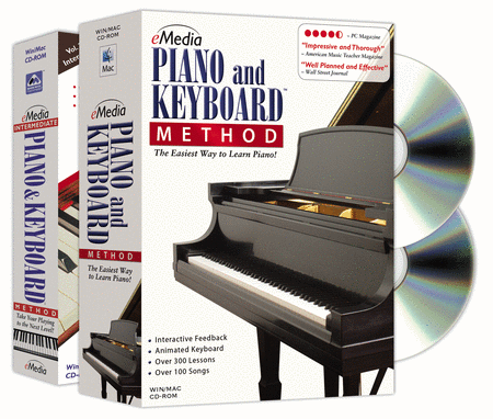eMedia Piano and Keyboard Method Deluxe (2 Volume Bundle)