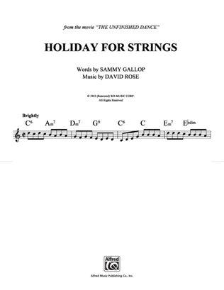 Holiday For Strings