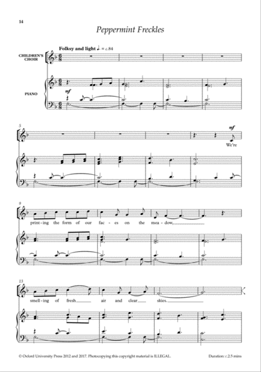 Three Riddles Three Riddles 2-Part scores gallery preview page 14