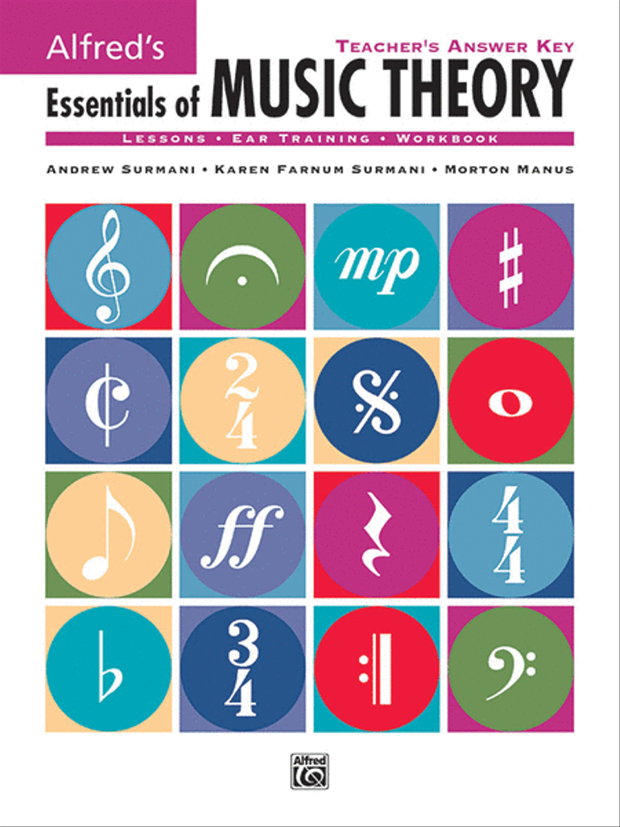 Alfred's Essentials of Music Theory Collection / Songbook scores gallery preview page 1