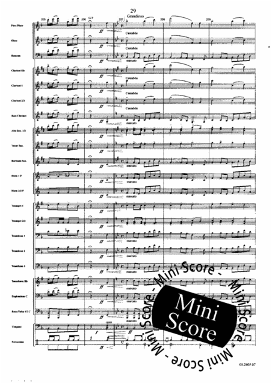 Telemark Fantasy Concert Band scores gallery preview page 35