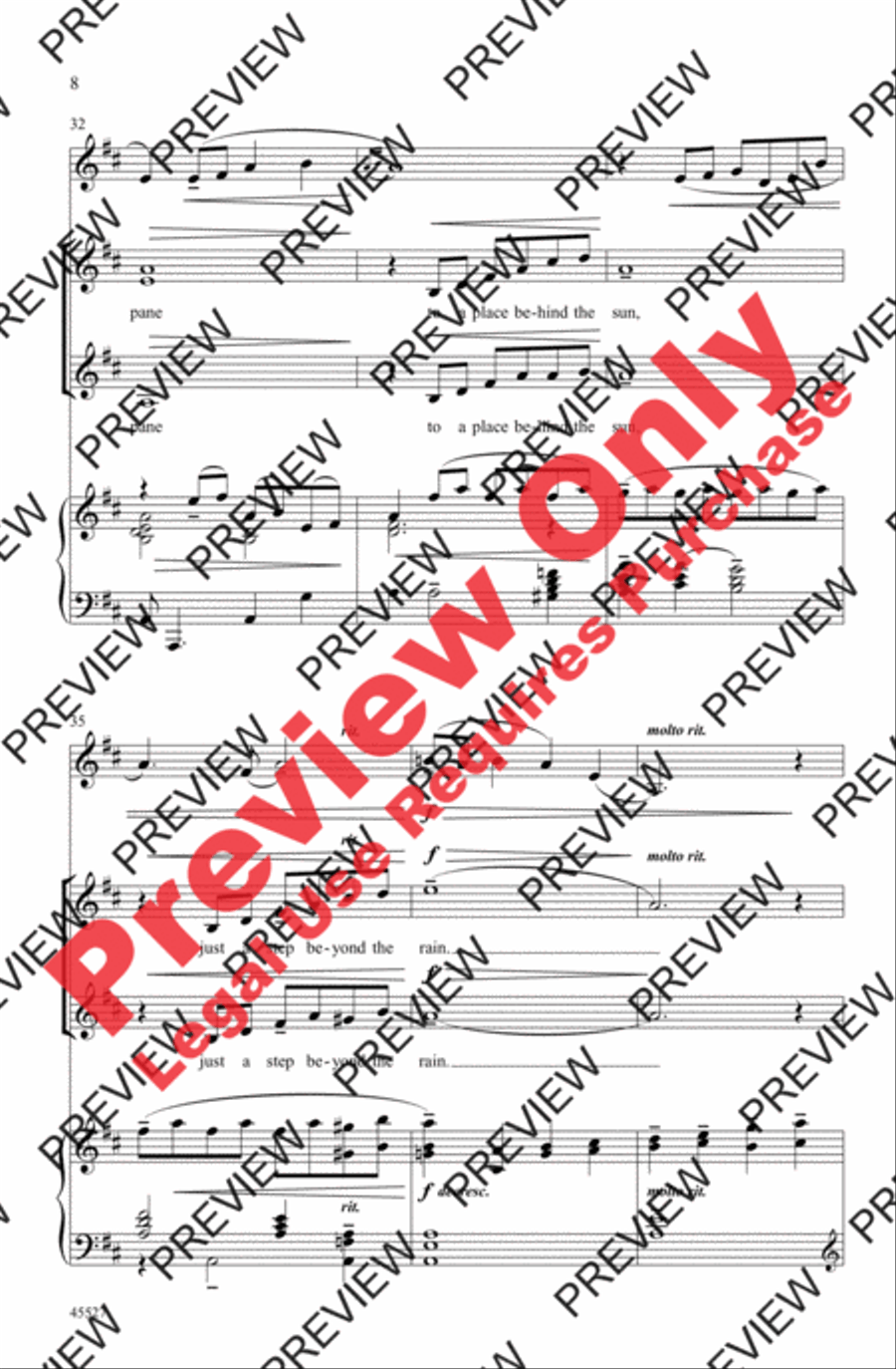 Over the Rainbow Women's Choir scores gallery preview page 23
