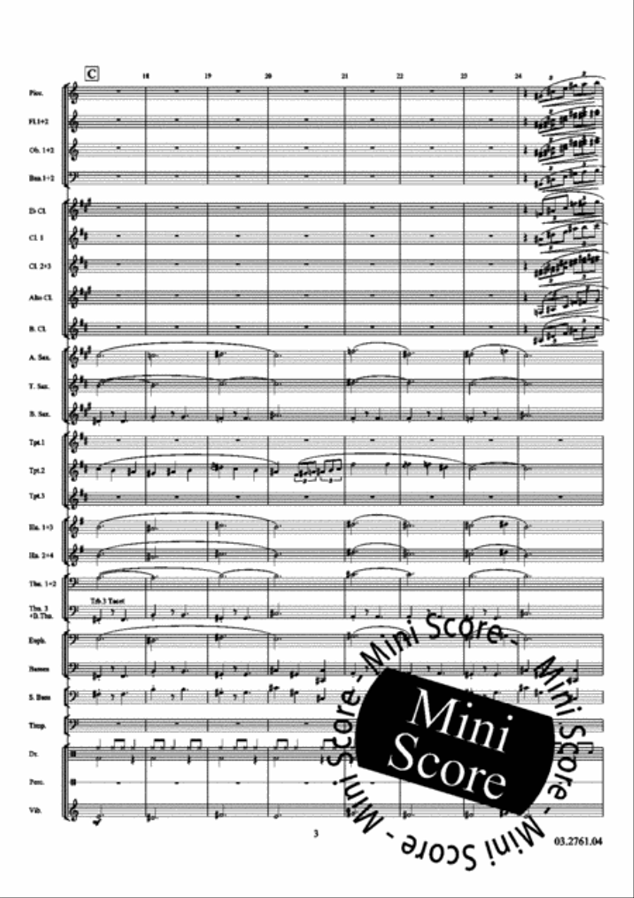 All Blue All Blue Concert Band scores gallery preview page 9