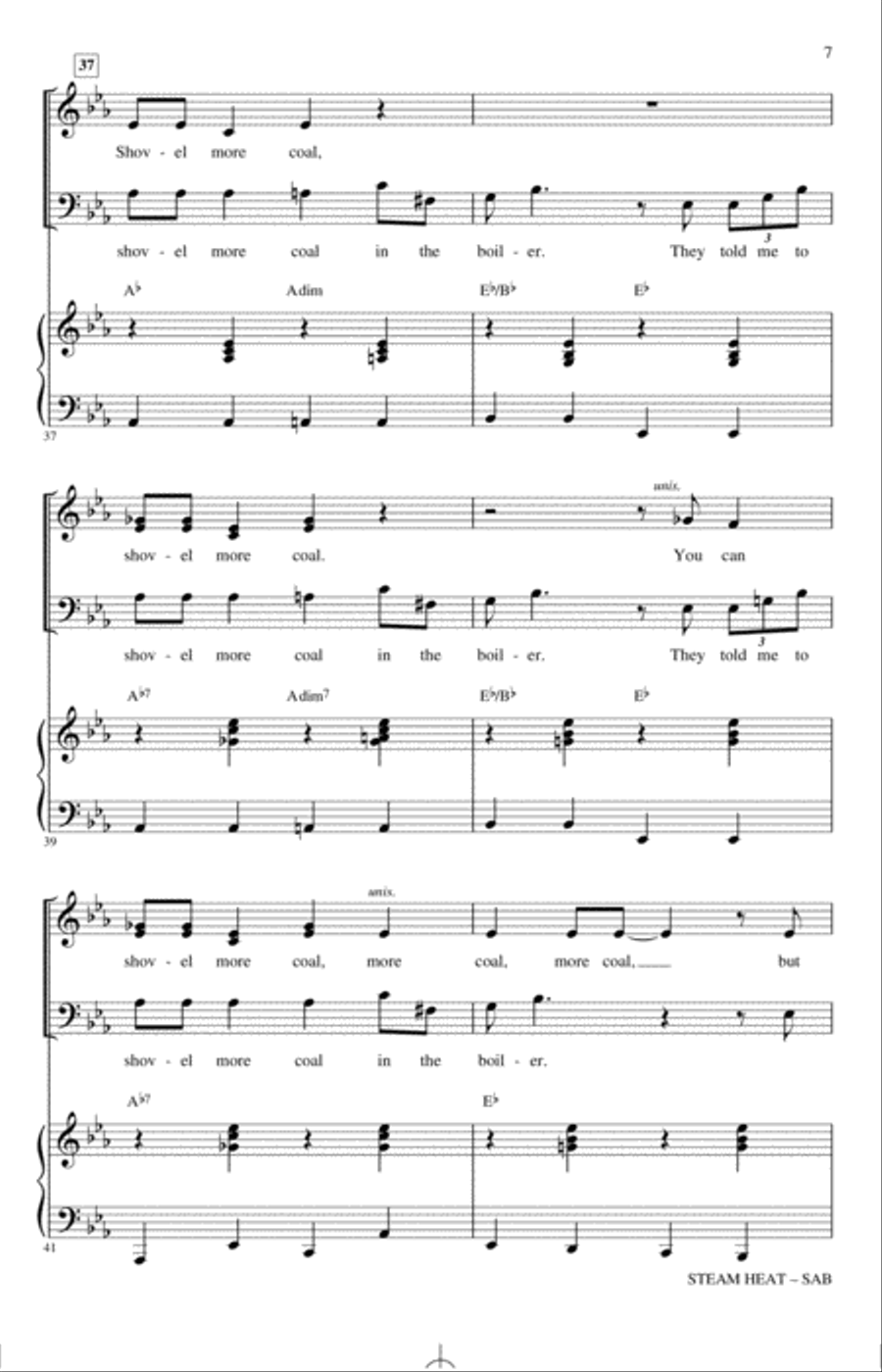 Steam Heat Steam Heat 3-Part scores gallery preview page 6