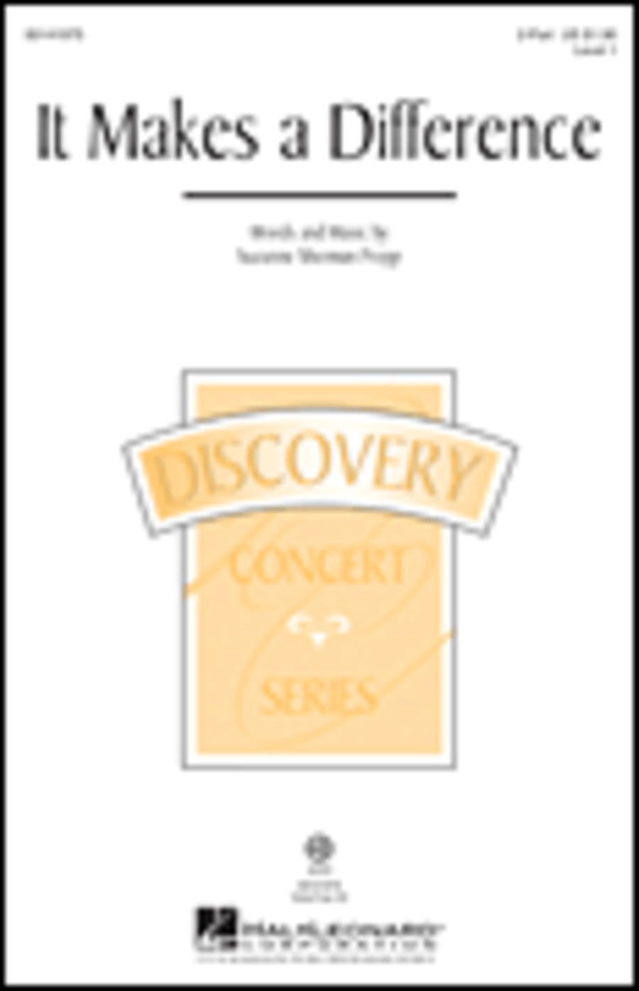 It Makes a Difference Choir scores gallery preview page 1