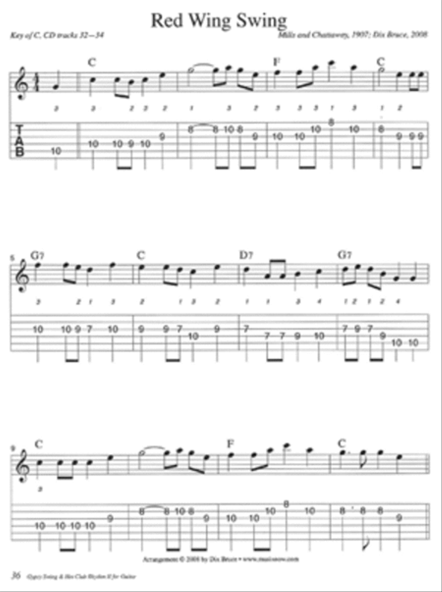 Gypsy Swing & Hot Club Rhythm II for Guitar image number null