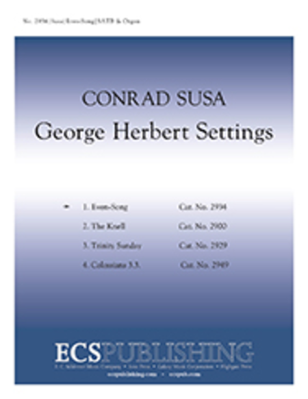 George Herbert Settings: Even-Song